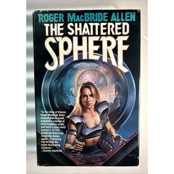 THE SHATTERED SPHERE by ROGER MACBRIDE ALLEN 1st Edition 1994 - Picture 1 of 9